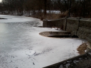 * frozen lake, yo *