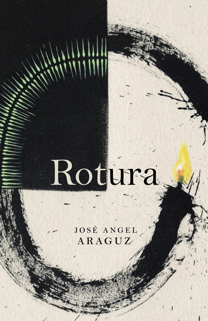 Photo of Rotura cover with artwork by Heather Goodwind.
